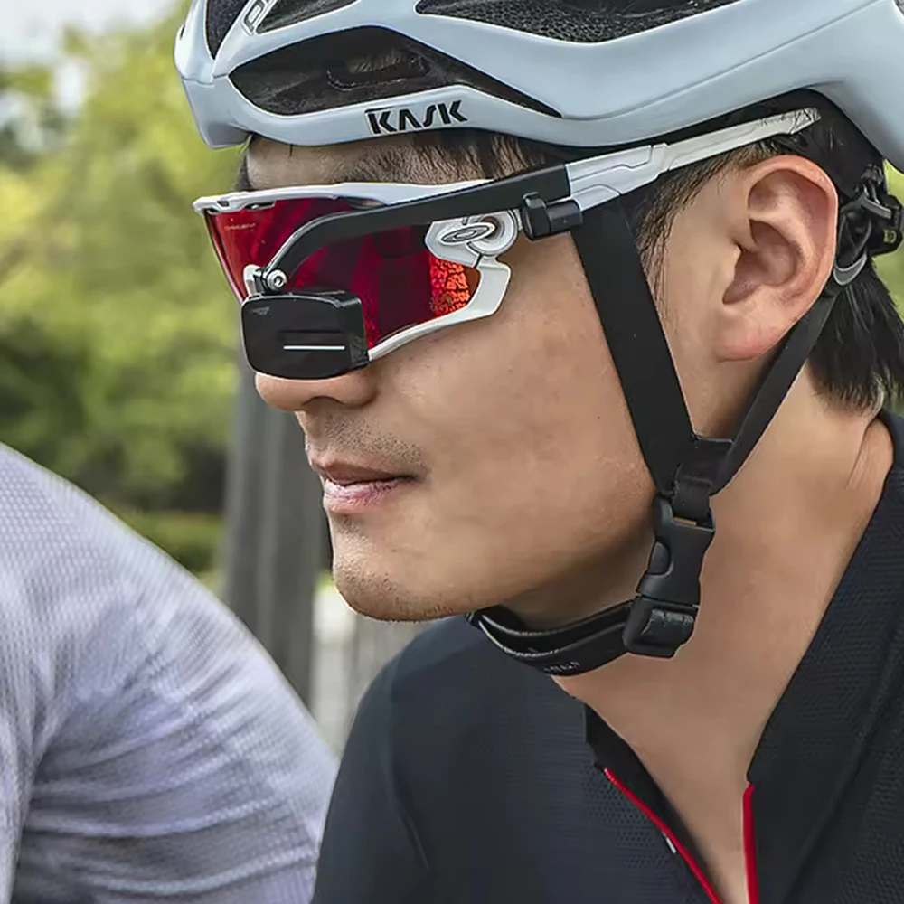 Bike Cycling Riding Glasses Rear View Mirror Bicycles Helmet Mirror High Definition 360 Wide Field of Vision Ultralight Portable