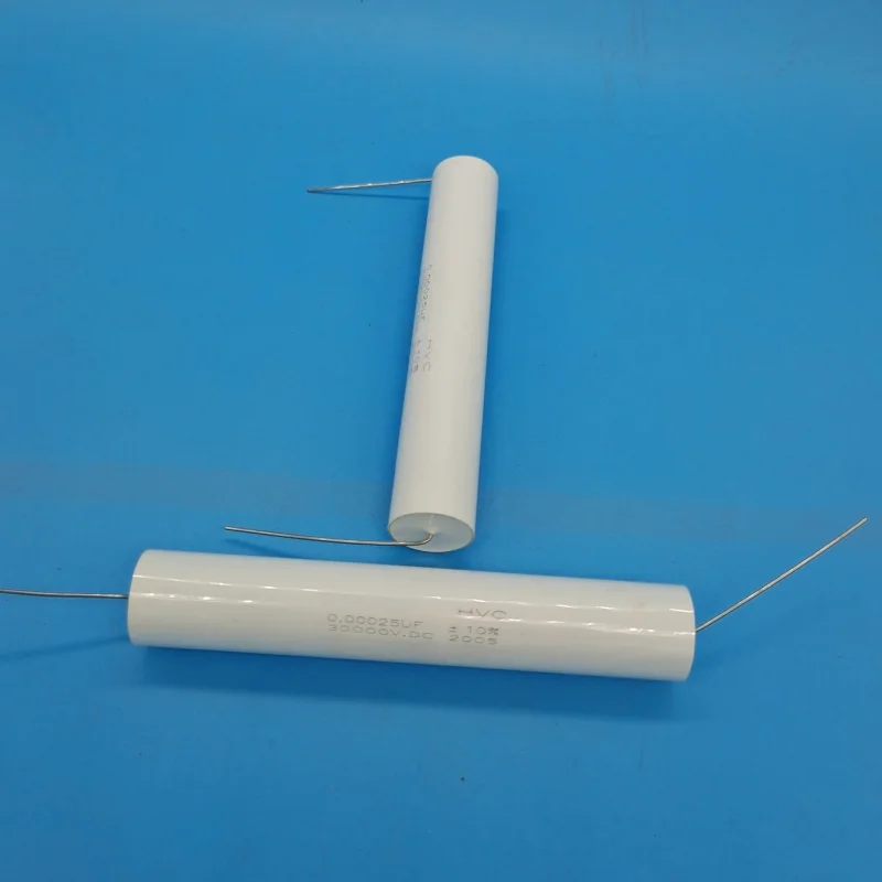 

1PCS high voltage polypropylene film capacitor 0.00025UF 250pf 30000V 30kv 20X120MM