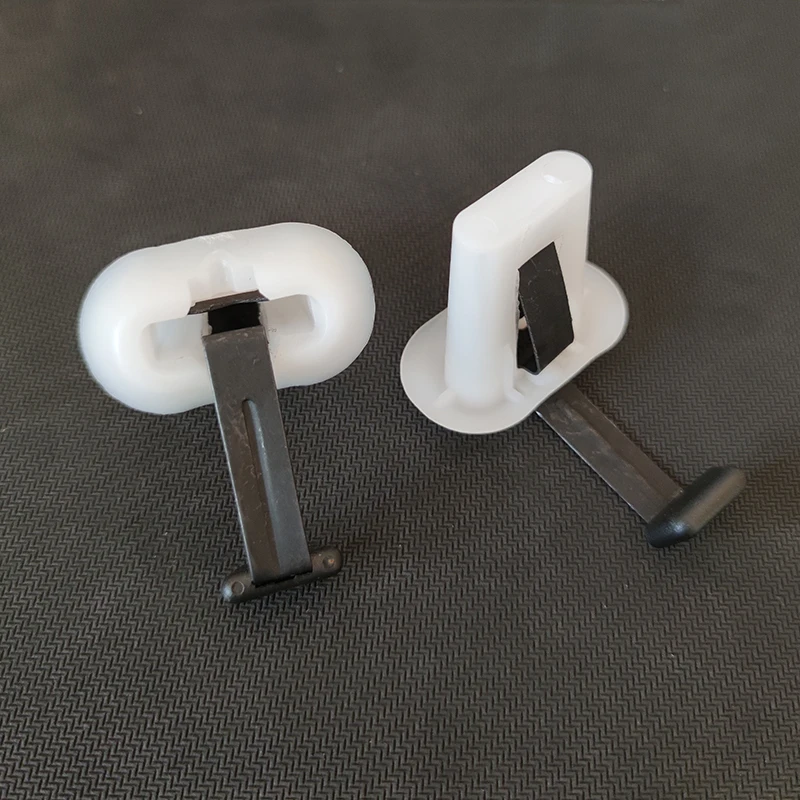 2 piezas para asiento trasero de Hyundai Solaris Santa Fe Tucson Sonata Accent, Clip de asiento trasero, almohadilla de cojín, hebilla, sujetador