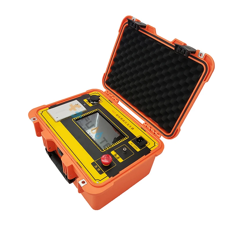 80kv Ultra Low Frequency generatore ad alta tensione VLF AC Hipot Tester per generatore di cavi 35KV e sotto tensione