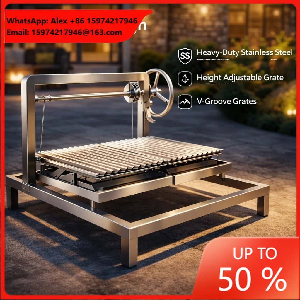 Manufacturer Multitool Rotating Barbecue Grill Foshan Outdoor Grill Barbecue Outdoor Bbq Kitchen