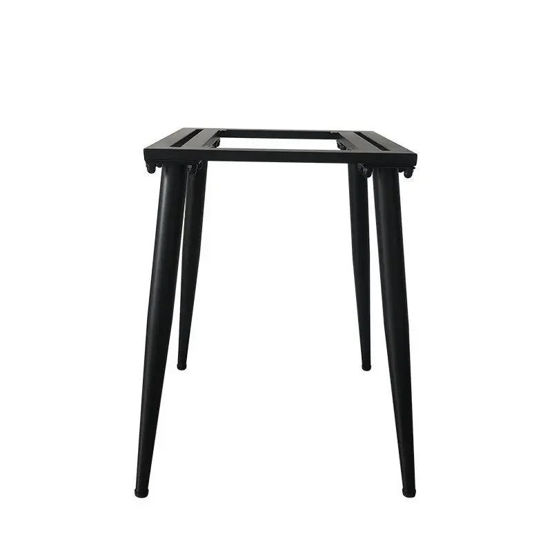 Carbon steel square shelf square bracket reception rock slab coffee table tea support frame hot pot   legs