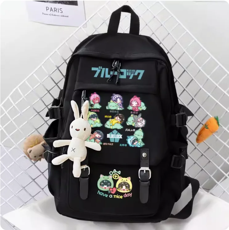 Anime Blue Lock isagi yoichi chigiri hyoma Schult asche Rucksack Hochleistungs-Umhängetasche Cosplay Student Teenager Geschenk b155