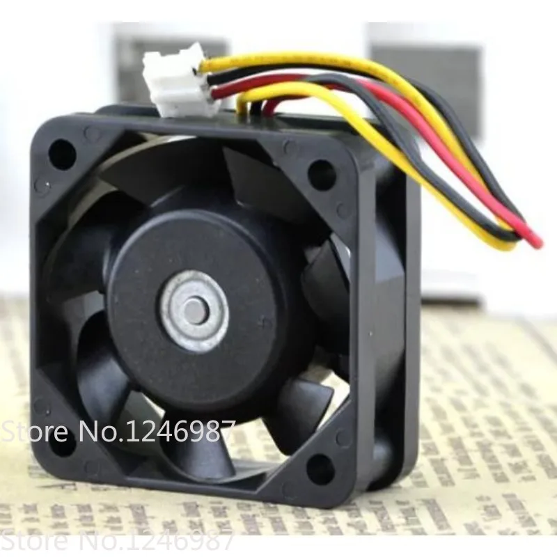 New Fan for Sanyo 9A0412J7D06 DC12V 0.11A 4015 4cm 3 Wire Double Ball Cooling Fan 40 * 40 * 15MM