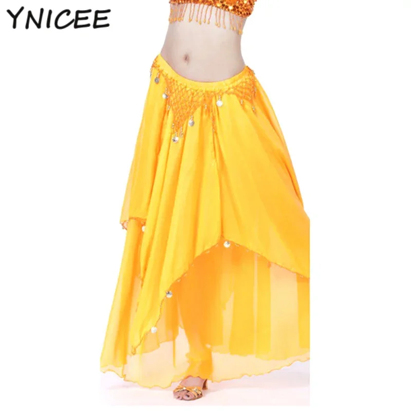 Adulto cigano chiffon dança do ventre saia traje mulher espanhol sexy dança flamenco oriental palco desempenho balanço vestido outfits