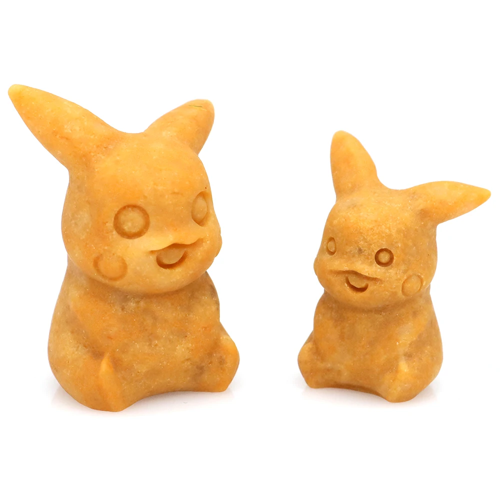 

Натуральный драгоценный камень желтый нефрит авантюрин мультяшное животное детская статуя Исцеление Камень Рейки Кристалл домашний Декор Орнамент детские подарки