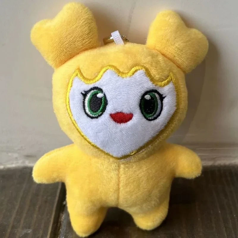 Llaveros de peluche de Lovelys, juguetes coreanos de superestrella, Animal de dibujos animados, llavero colgante de muñeca, regalos de cumpleaños