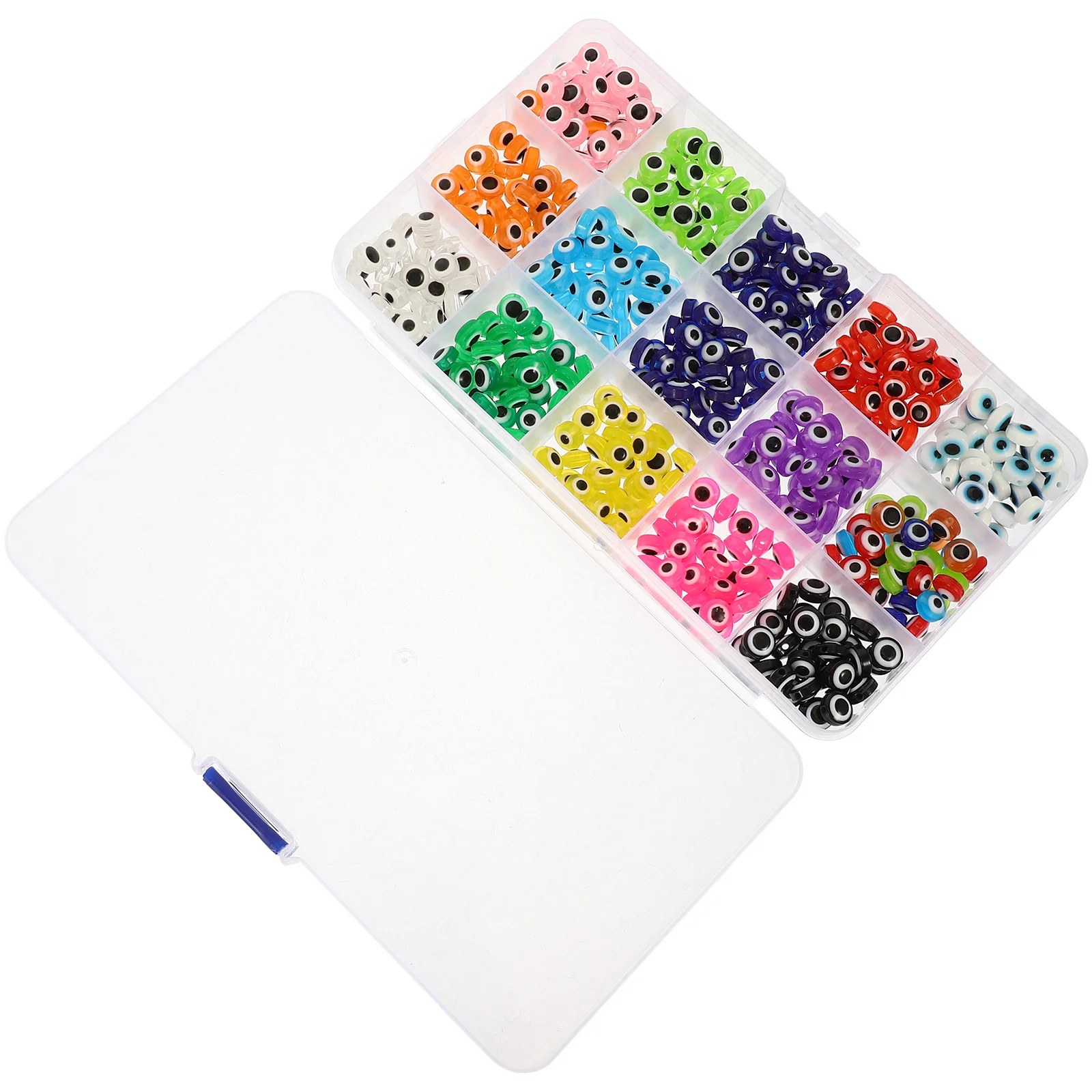 

1 set 1 Set Eye Resin Craft Loose For For Diy Jewelry Making Necklace Bracelet Spacer Beads Diy Supplies Art Craft Beads