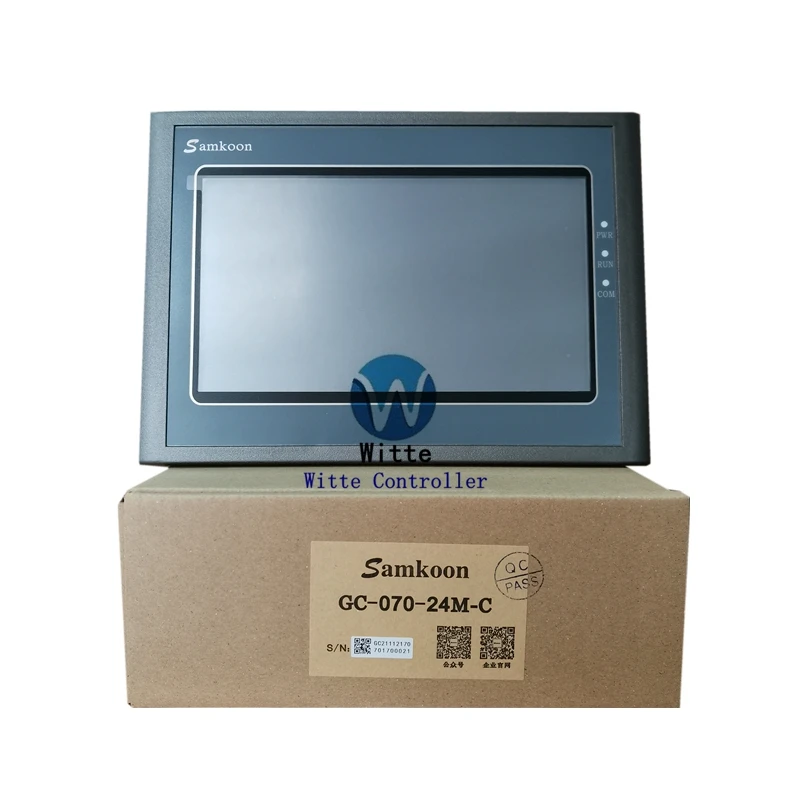 7inch Samkoon GC-070-24M-C GC-070-32MAA-C GC-070S-32MAA-C HMI+PLC  DC24V Touch Screen  Memory 128M Flash 64M DDR