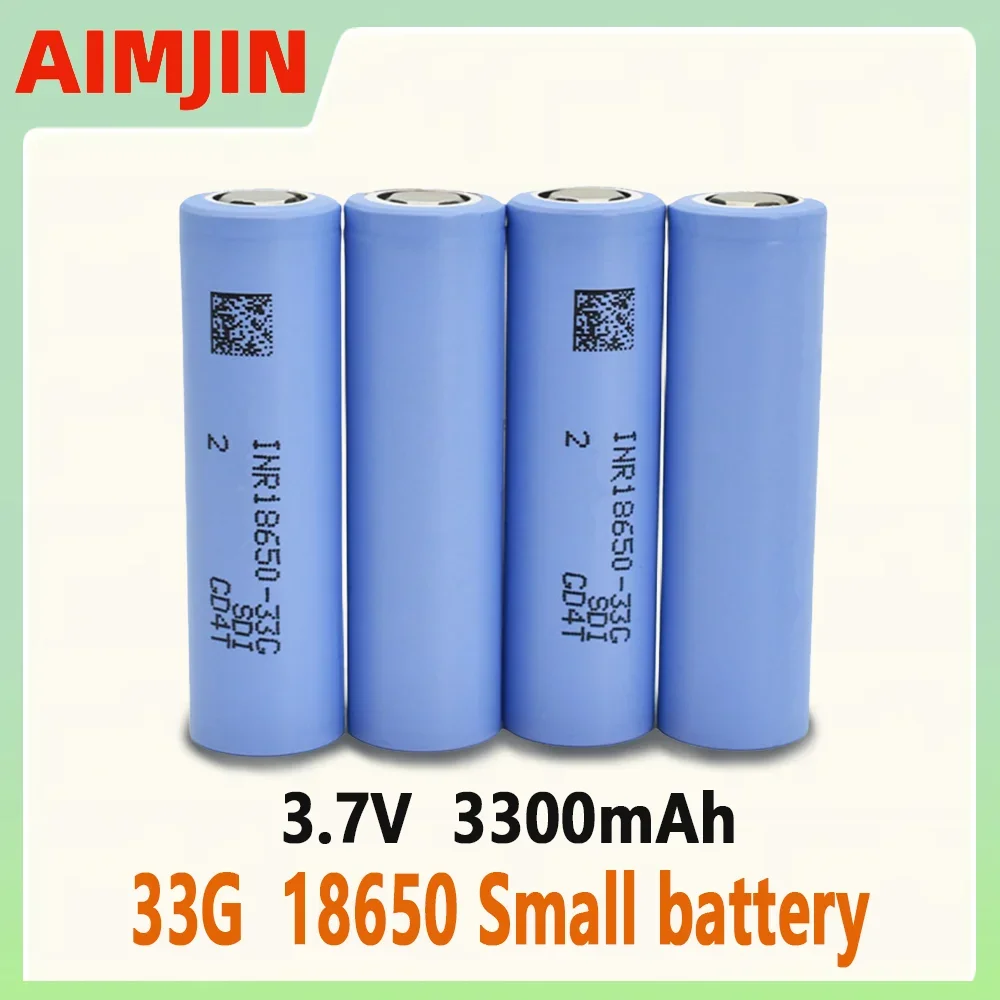 

18650 3300mAh Battery 100% New Original 33G INR 18650 Discharge 20A Dedicated for Various Electronic Equipment