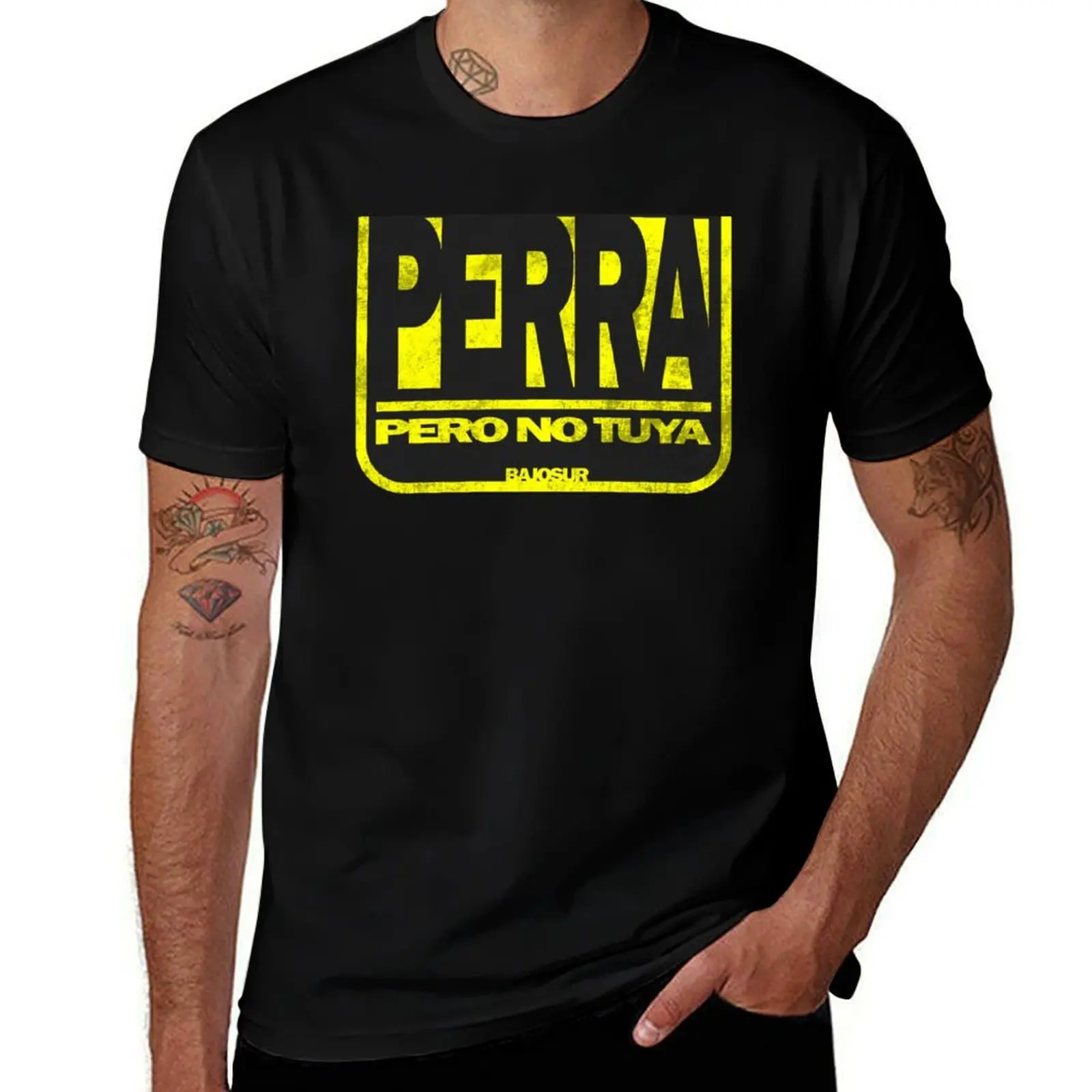 Perra Pero No tuya # 3 Camiseta para hombre, camiseta de algodón 100%, camiseta para hombre