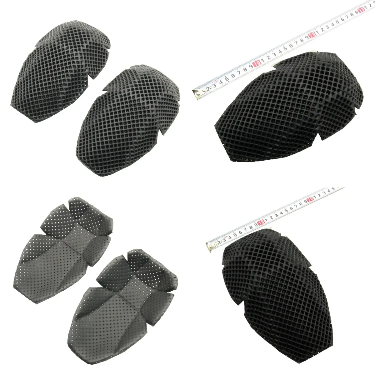 1 Pair EVA Strong Mesh Cushioned Inner Protective Knee Elbow Pads Cuttable 3D design for G3 DF ACU BDU Tactical Clothing