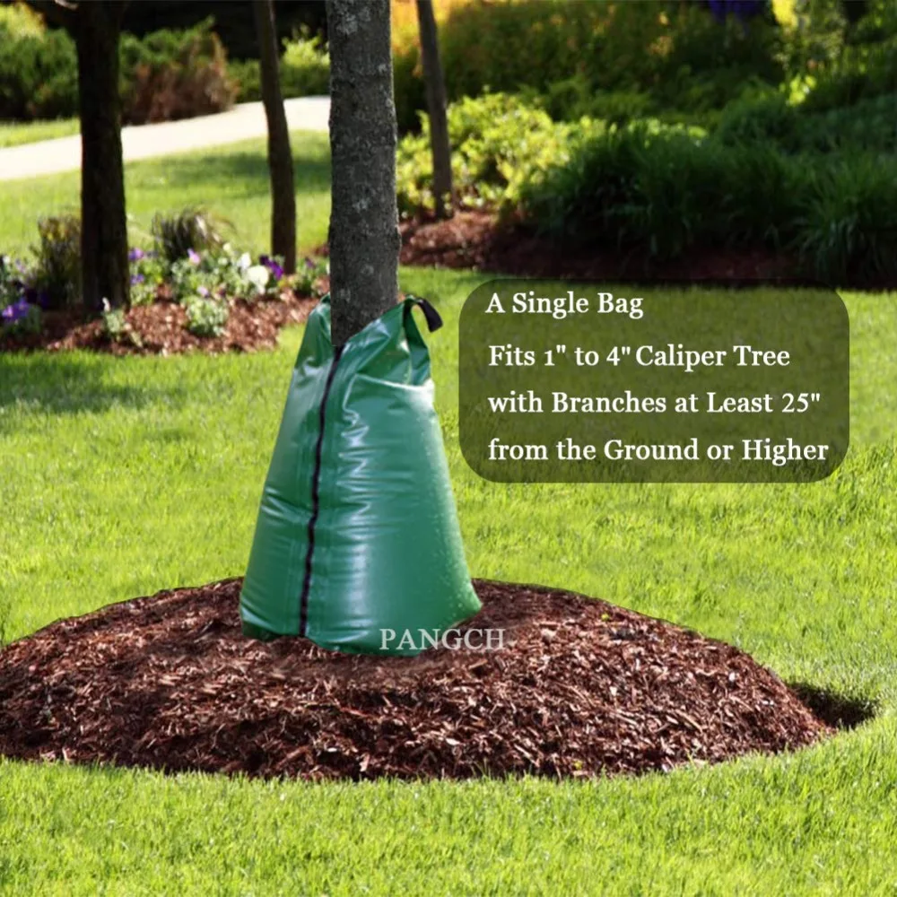 

Tree Watering Bag, 20 Gallon Slow Release Tree Watering Bags-Drip Irrigation Bag for Newly Planted or Established Trees (8 Pack)