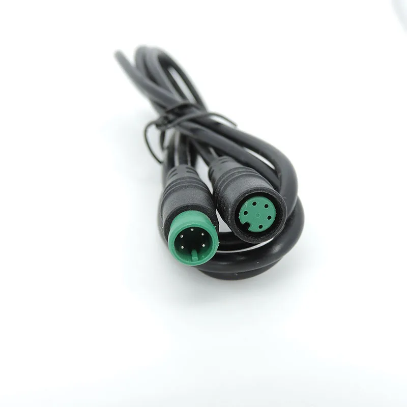 M8 2 3 4 5 6 8 Pin 1M E-Bike Geschwindigkeitssensor Stecker auf Buchse M/F Verlängerungskabel Elektrofahrrad Wasserdichter E-Bike-Draht – Detail 6