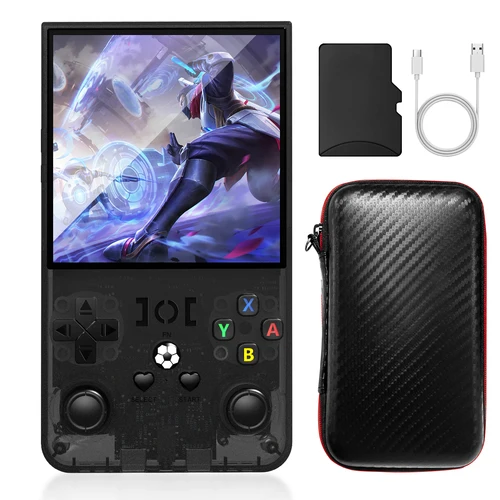 Tarjeta de juego R36 MAX R36T TF, tarjeta de memoria de alta velocidad Plug & Play PSP PS1 N64 GBA GBC SFC, juegos Retro, tarjeta de sistema 64G 128G