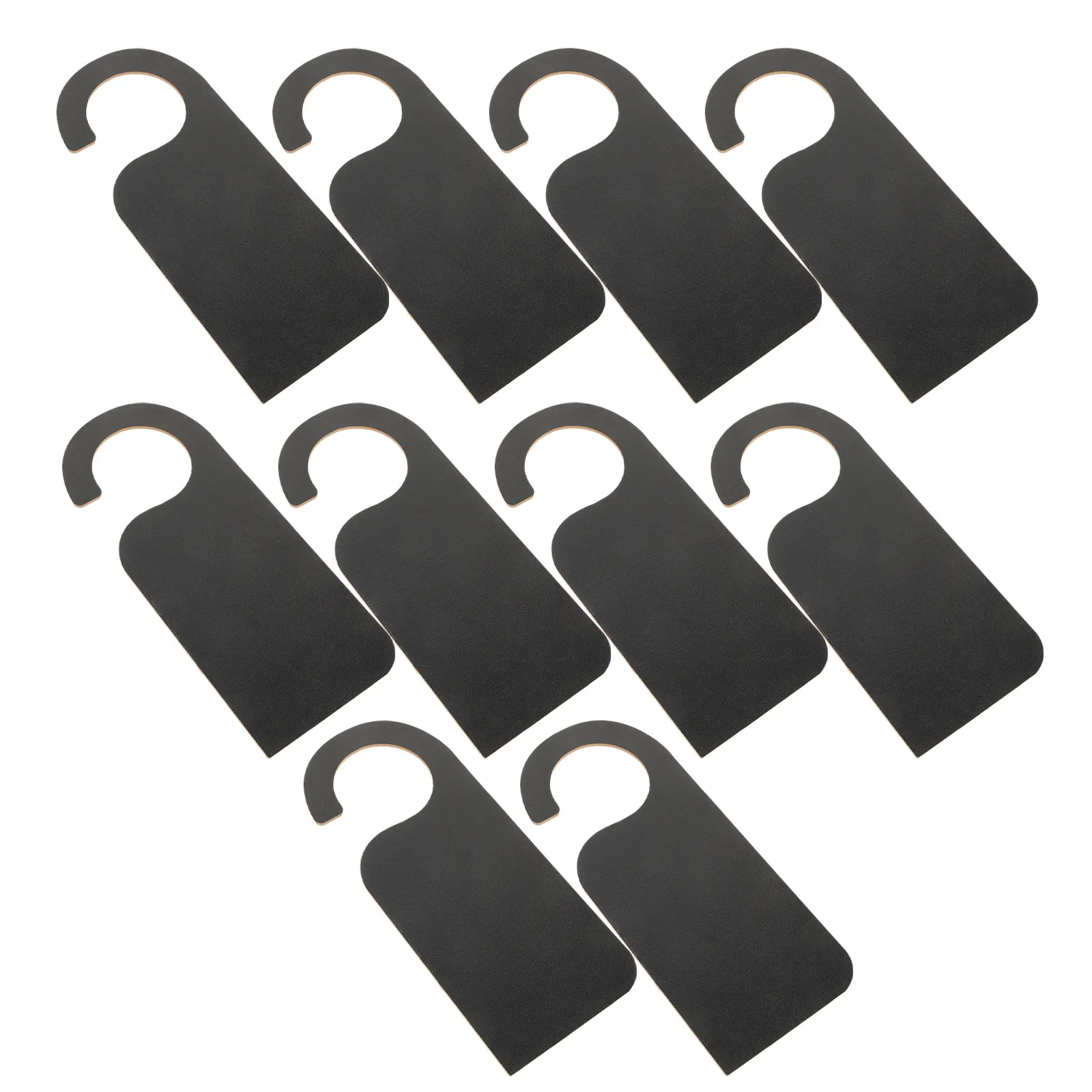 

10Pcs Blank Wooden Tags Door Hanger Signs Unfinished Wood DIY Craft for Home Office Shop Decoration Blank Wooden Tags