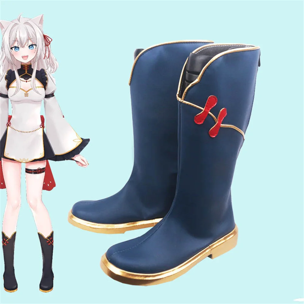 VTuber YouTuber Virtual YouTuber  hololive Cat Cosplay Shoes Boots Game Anime Halloween Christmas RainbowCos0 W2471