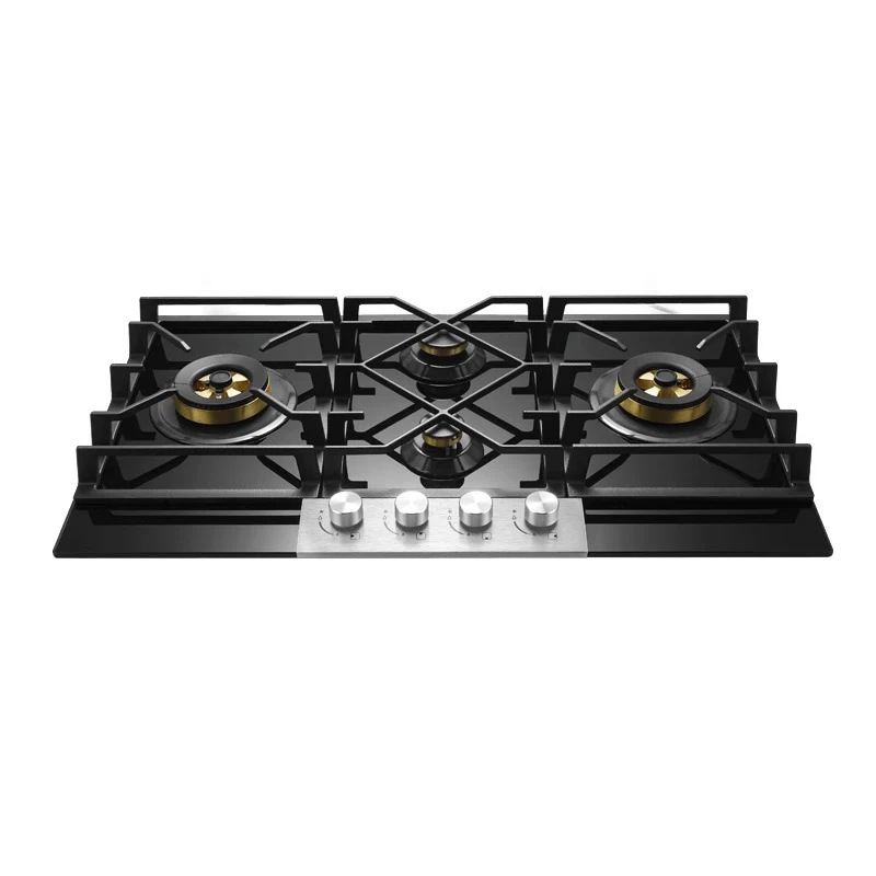 

G924P Four-Eye Gas Stove Double Burner Household Embedded Gas Stove Liquefied Gas Natural Gas Stove 5KW/1.6KW