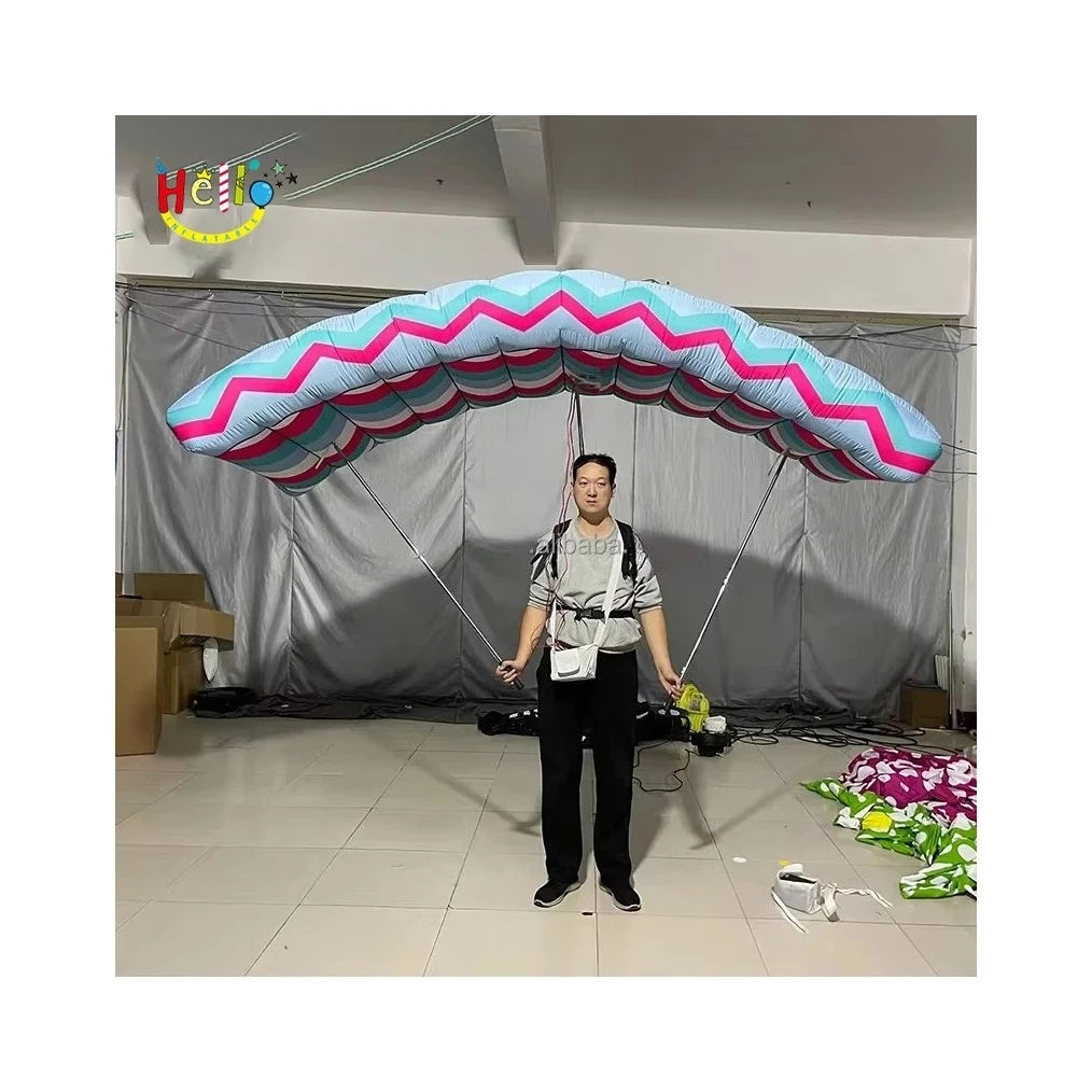 Brand Promotion Walking Costume Color Inflatable Paragliding Puppet for Parade