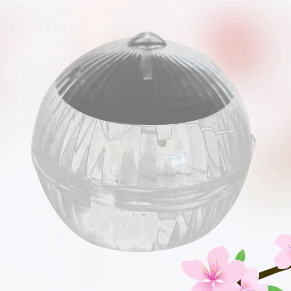 

Плавающий светильник для пруда на солнечной энергии, теплый желтый светодиодный водонепроницаемый плавающий шар, украшение, цветное освещение