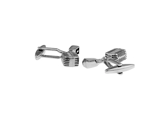 iGame Microphone Cuff Links 3 Colors Option Novelty Music Design  