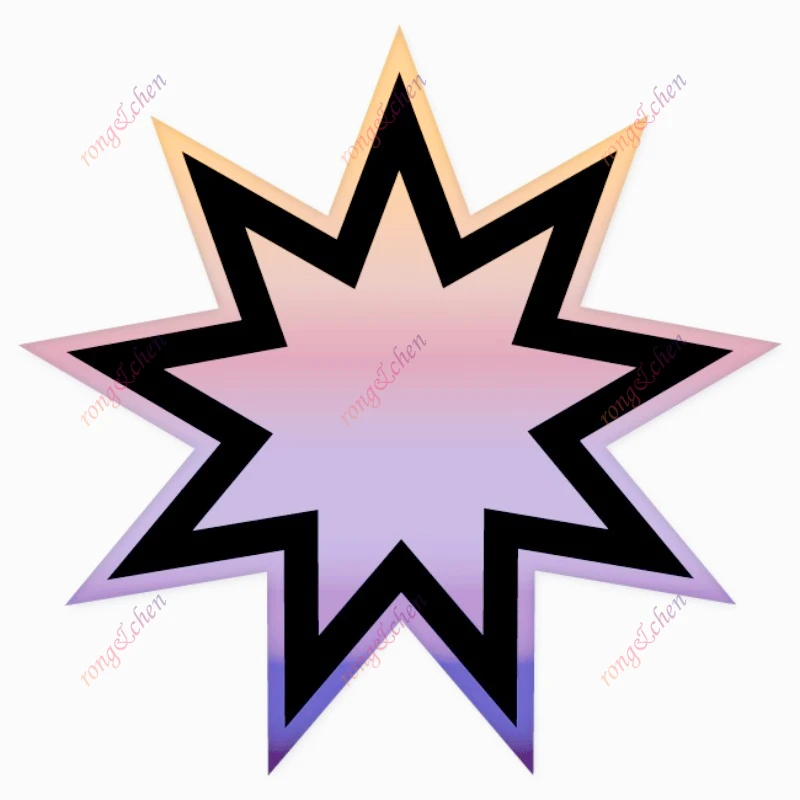 

Креативная автомобильная наклейка Bahai Faith для автомобиля, мотоцикла, гоночного шлема, ноутбука, багажника, кузова, окна автомобиля, доски для серфинга, водонепроницаемые наклейки из ПВХ