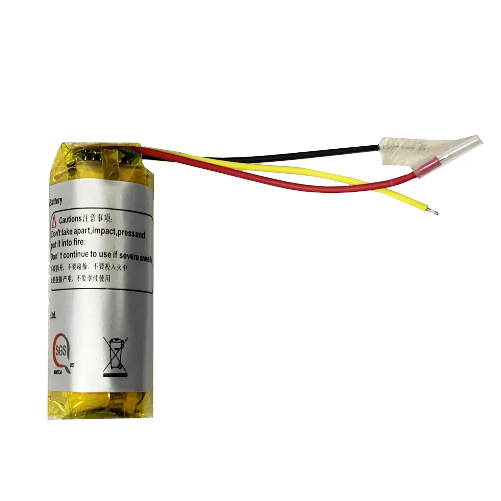 13315 13300 SP13300 SL13300 13310 13350 Battery Cell 500mAh NTC For Edifier Funbuds Bluetooth Headset Charging Case 3 Wires