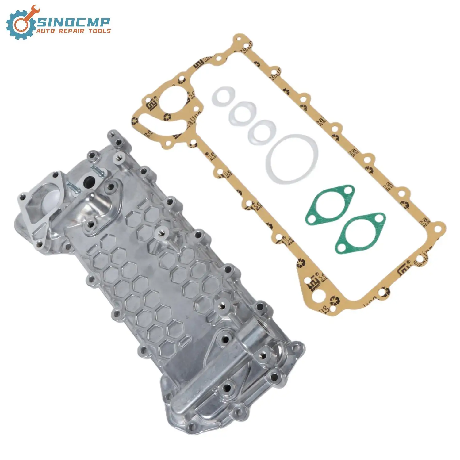 

1 комплект крышки масляного радиатора 8-9717881-4 для Isuzu NPR NPR-HD NQR 4HK1 5.2L 2005-2010 автозапчасти