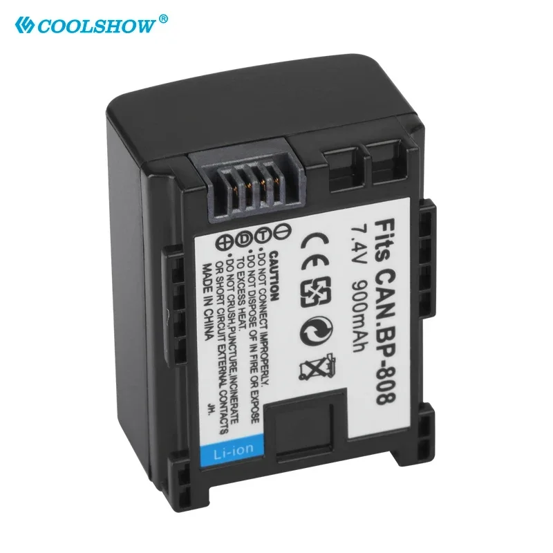 Аккумулятор BP-808 BP 808 для камеры Canon FS300 FS100 XA10 VIXIA HG20 HF21 HF S11 HF S10 HF11 BP-809 BP-819 BP 827 900 мАч Аккумуляторы Аккумулятор BP-808 BP 808 для камеры Canon FS300 FS100 XA10 VIXIA HG20 HF21 HF S11 HF S10 HF11 BP-809 BP-819 BP 827 900 мАч Аккумуляторы