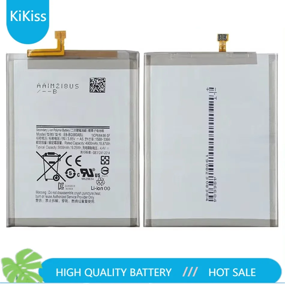 Battery EB-BG580ABU 5000mAh For Samsung Galaxy M20 M30 SM-M205F Bateria