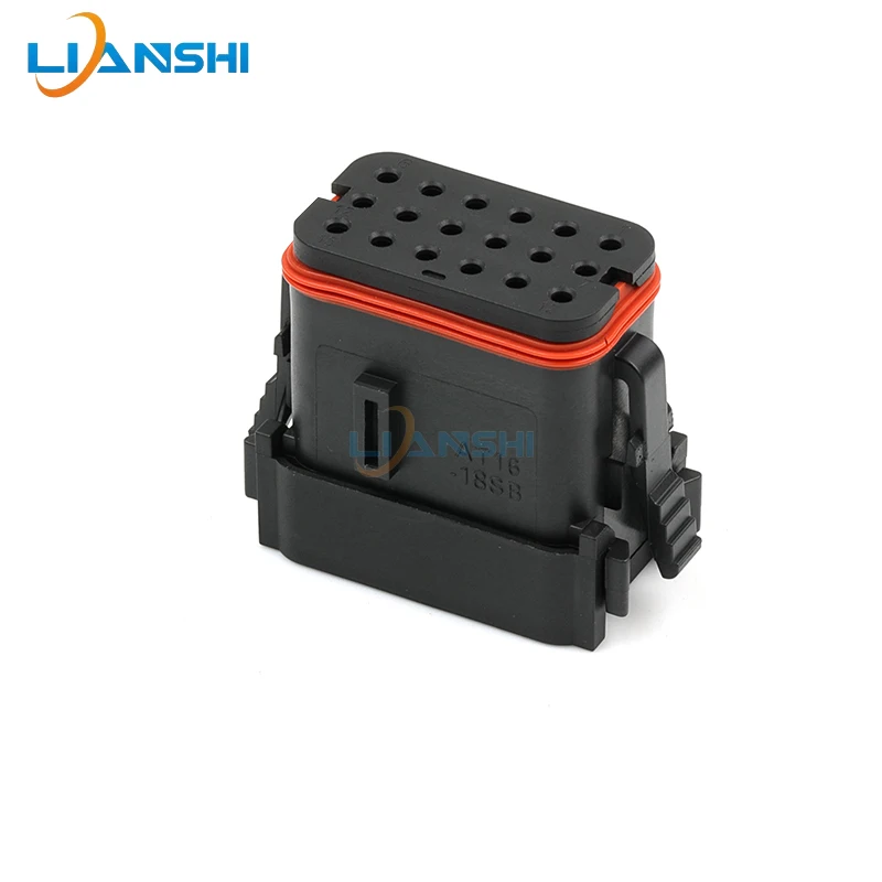 

1set 18Pin Female Waterproof Connector Amphenol AT Series For Car Truck Excavator AT16-18SB-K004