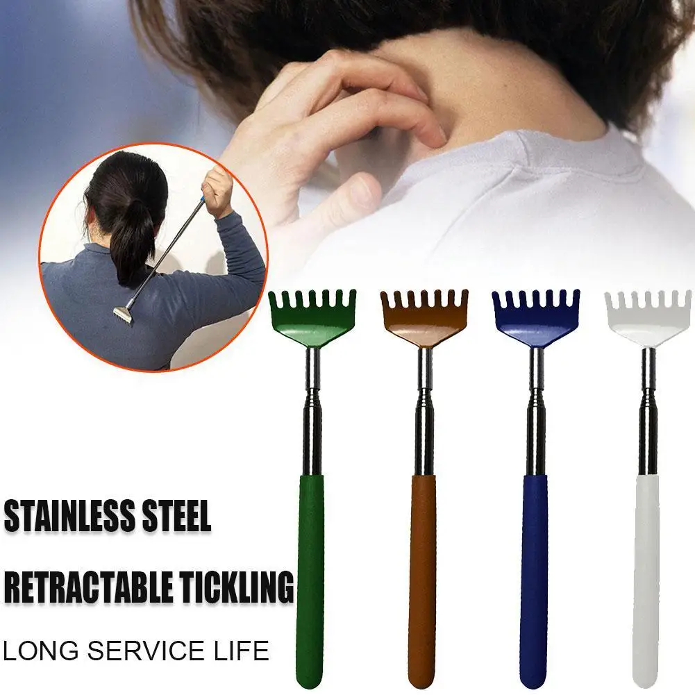 Telescopic Back Scratcher, Back Scratching Massager, Back Scraper Itch Products Kit, Telescoping Health Hackle Extend