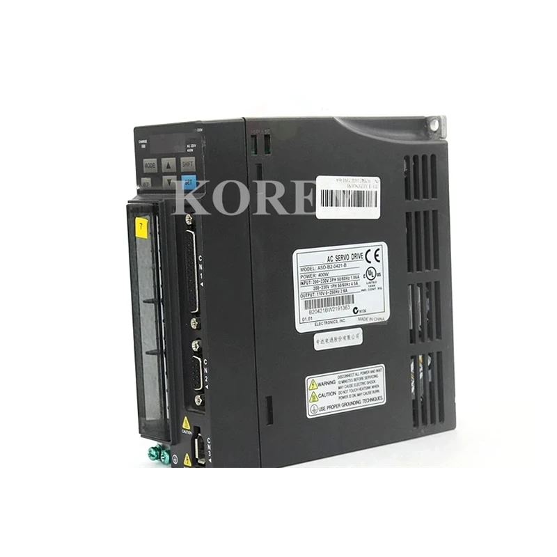 ASD-B2 Series 400W Servo Driver ASD-B2-0421-B+ECMA-C20604RS  ASD-B2-0421-B+ECMA-C20604SS With 3m Cable