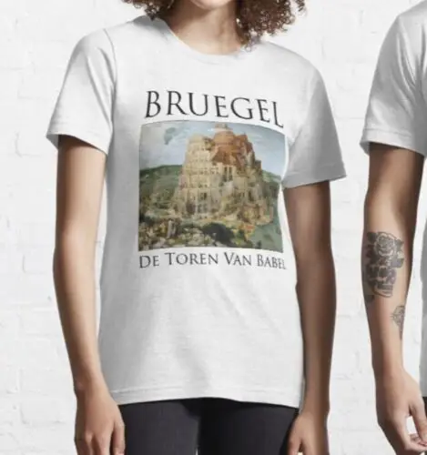 Bruegel De Toren Van Babel T shirt - 100% Premium Cotton