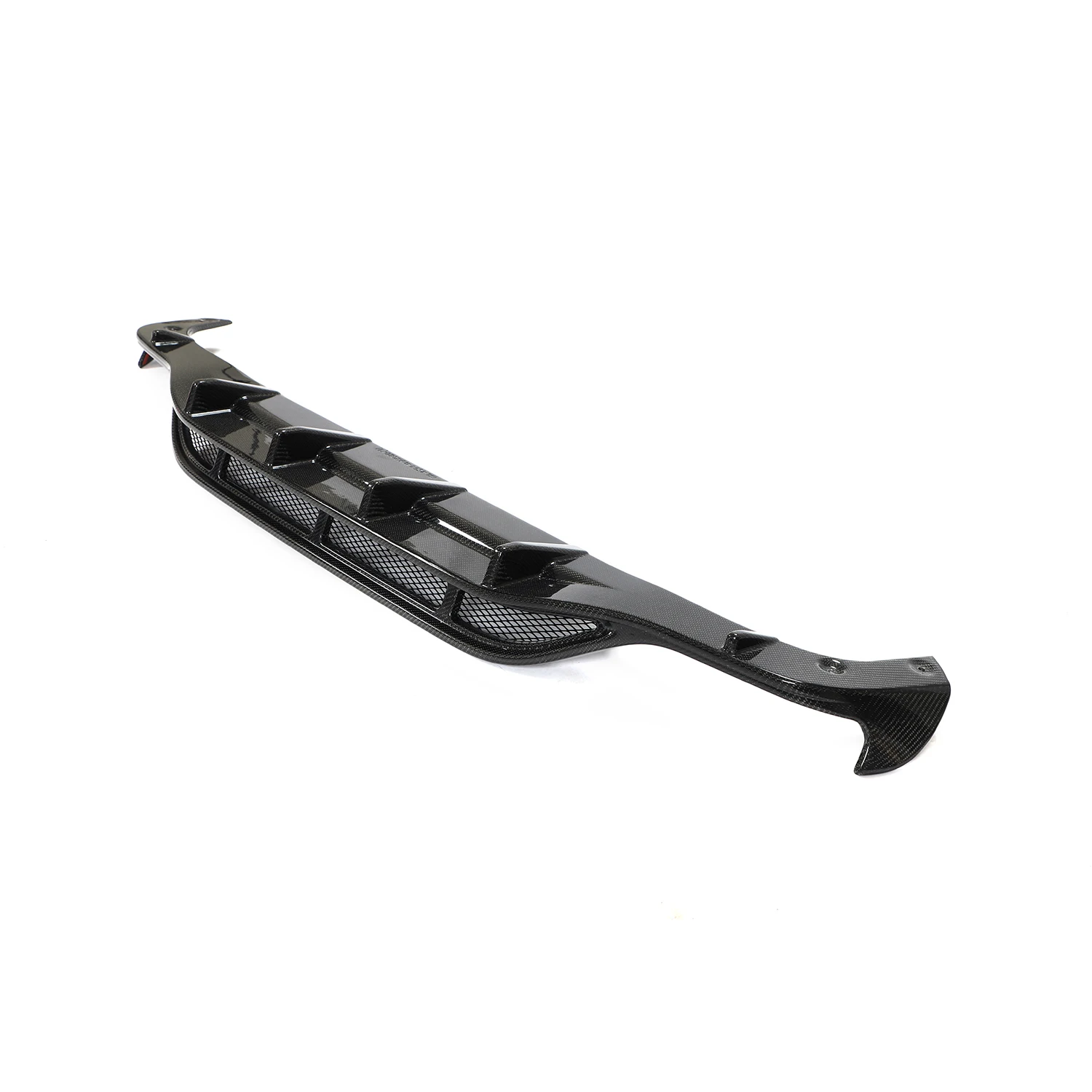 Carbon Fiber C257 Rear Bumper Lip for Mercedes Benz CLS400 CLS550 CLS63 AMG Sedan 18-21