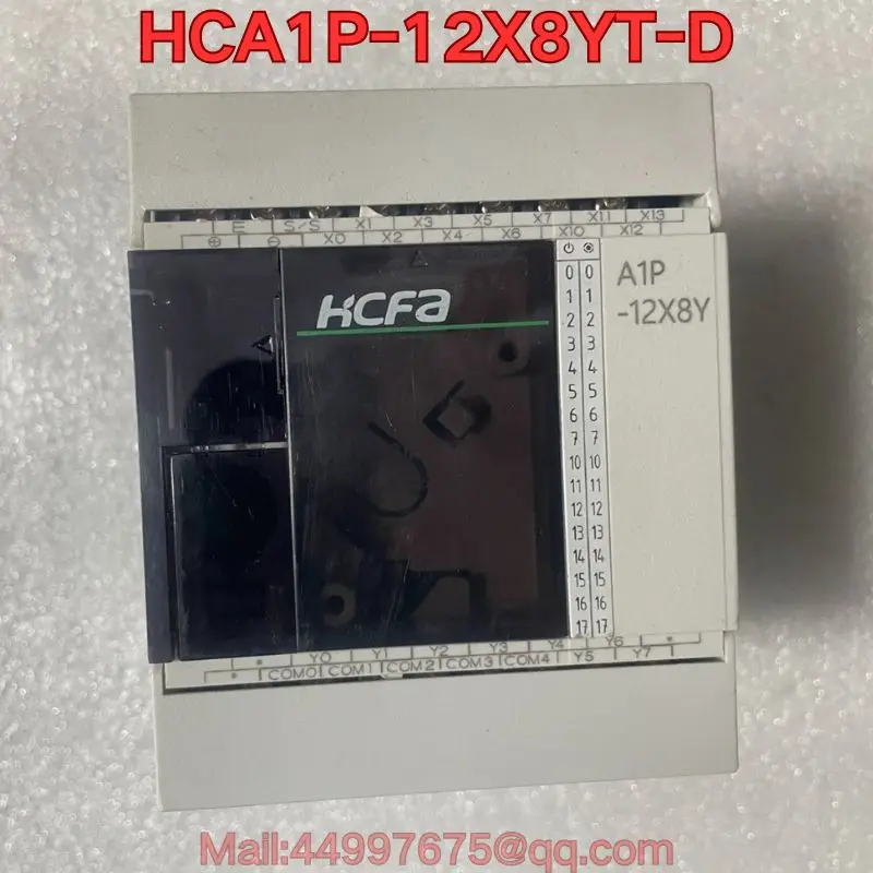 

Second-hand HCA1P-12X8YT-D PLC controller functional test is normal