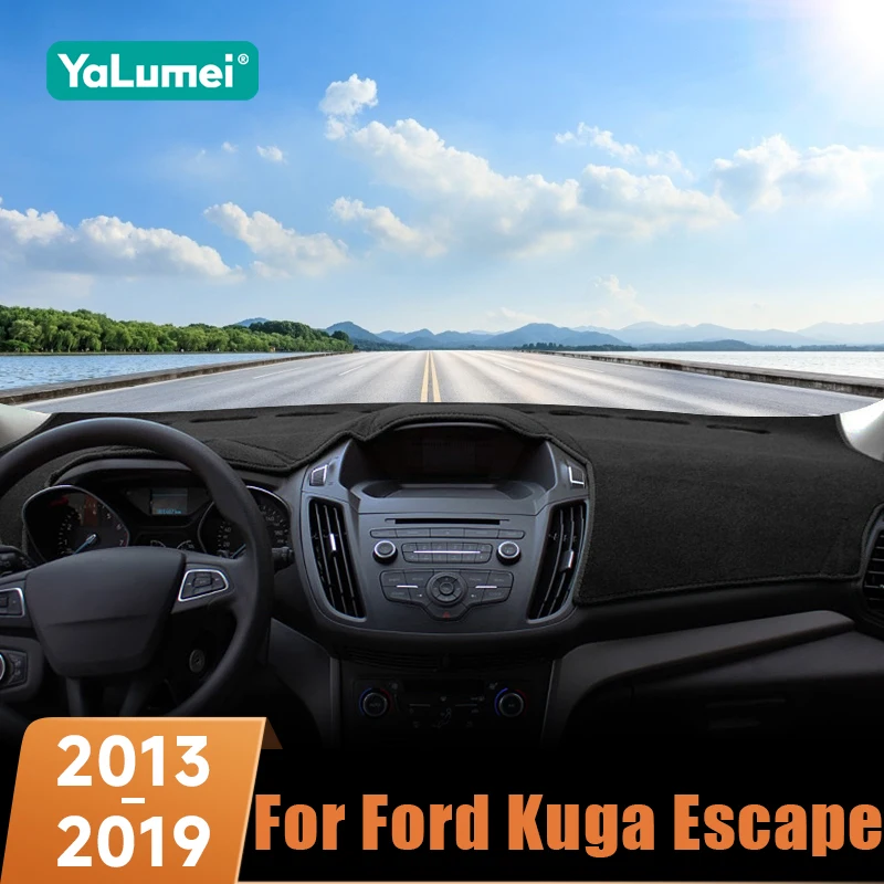 Für Ford Kuga 2 MK2 Escape 2013 2014 2015 2016 2017 2018 2019 Auto-Armaturenbrett Rutschfeste Abdeckung Sonnenschutzmatte Blendschutz Zubehör