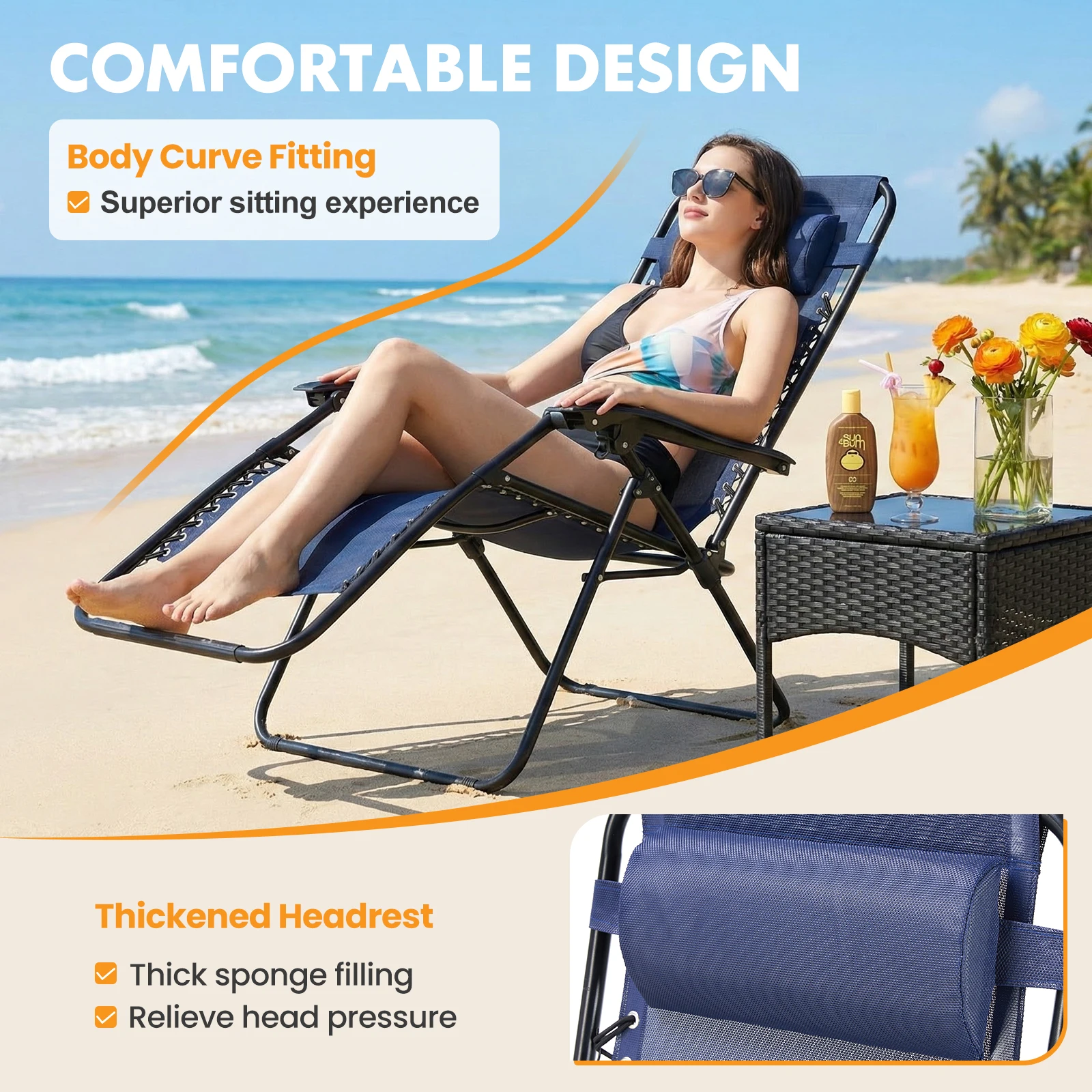 Thumbnail 2 - #8 Compare Adjustable Sun Loungers Before You Buy