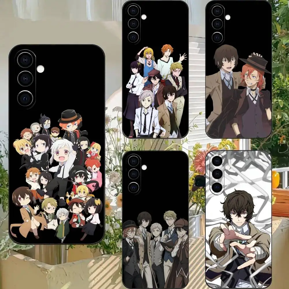 

Bungo Stray Dogs Precise Hole Protection Cover TPU Printed Phone Case For Samsung Galaxy A73/A72/A71/A53/A52/A51/A22/A91/A80