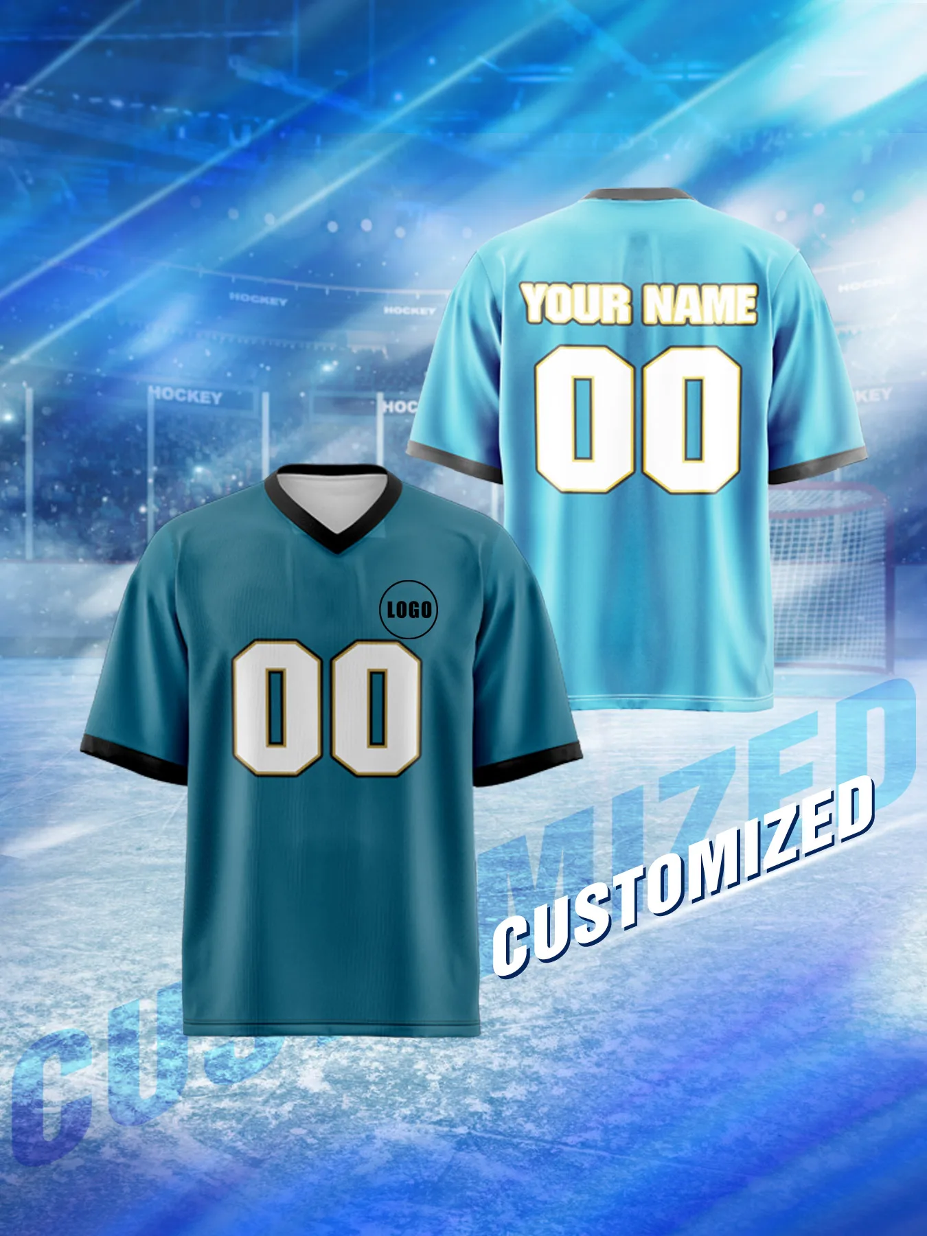 

Спортивная регбийная футболка унисекс 2026 с индивидуальным именем и номером, быстросохнущая, стильная, с сублимационной печатью