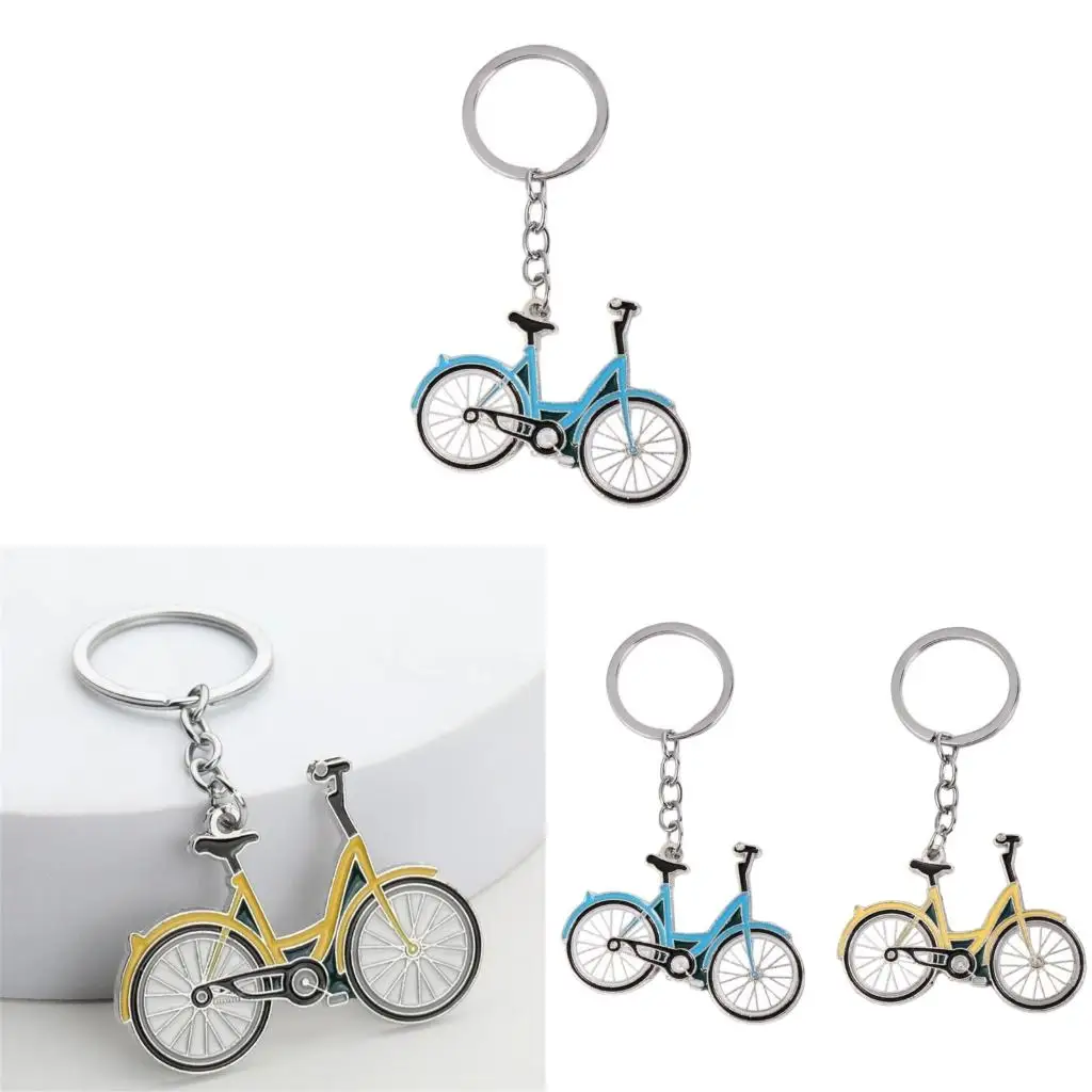  Keyring Accessory Fashionable Pendant Bike Small Gift for Friend Family