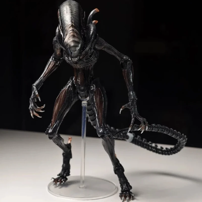 New 16cm Figma Figurine Model Burned Alien Death Ship Romulus Action Figure Toy Display Classic Movie Figurine Halloween Toy