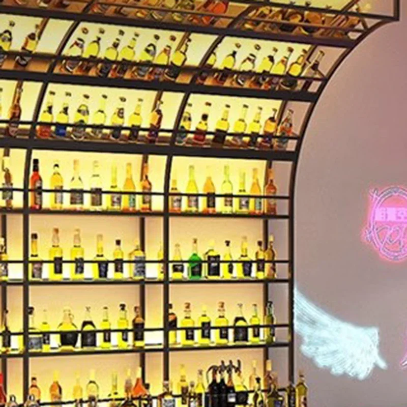 

Wall Lattice Wine Rack Narrow Wedding Modern Display Cube Design Club Wine Cabinet Wall Buffet Liquor Bottles Vitrinas Furniture