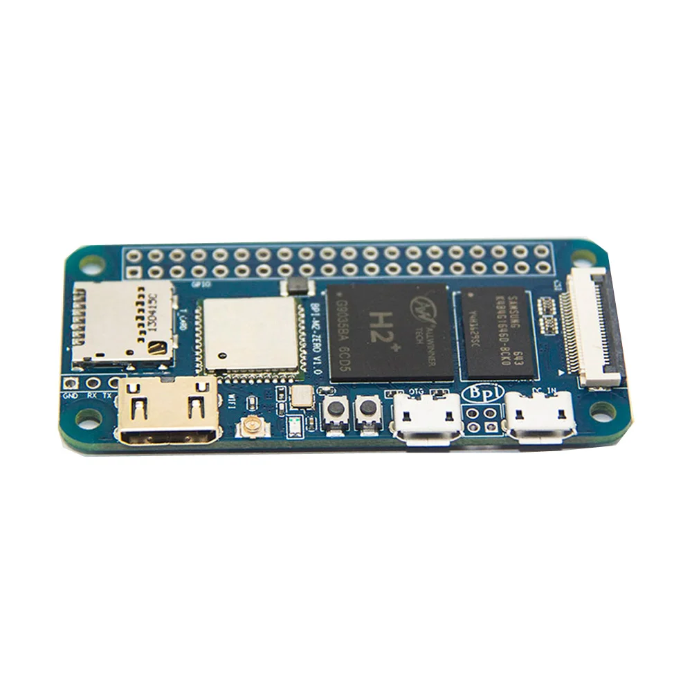 Go! Banana Pi M2 Zero BPI-M2 Zero Quad Core Single-board Development Board Computer Alliwnner H2+ Similar as Raspberry pi Zero W