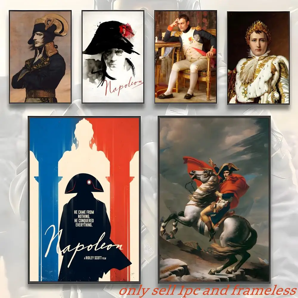 1pc King N-Napoleon BonaparteS Poster HD Poster Wall Art interior Hallway Home Decoration Holiday Gifts
