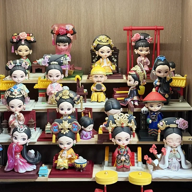 

Anime Empresses In The Palace 3 Generation Blind Box Legend Of Zhen Huan Action Figurine Cute Pvc Model Surprise Toy Girl Gifts