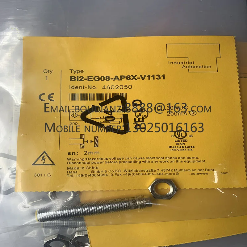 

BI2-EG08-AP6X-V1131 BI2-EG08-AN6X-V1131 Brand new original sensor