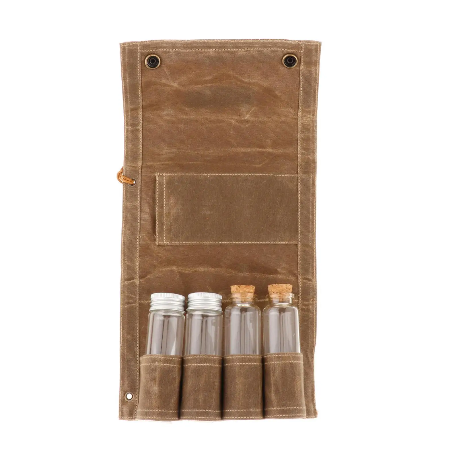 

4/9 Pcs Spice Jars with Cork Stopper Glass Containers Mini Herb & Spice Storage Table Decoration