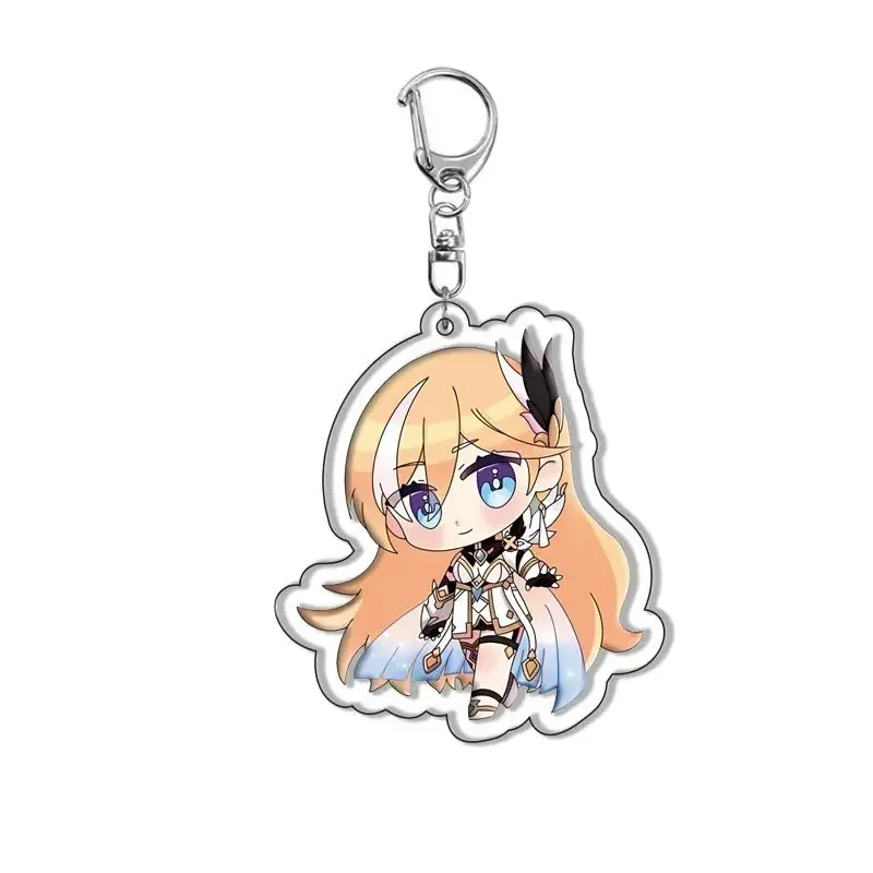 Game Honkai Impact 3 Kiana Kaslana Mobius Bianca Rhythm Antares Cosplay Costumes Anime Key Chain Keychain Accessories Pendant