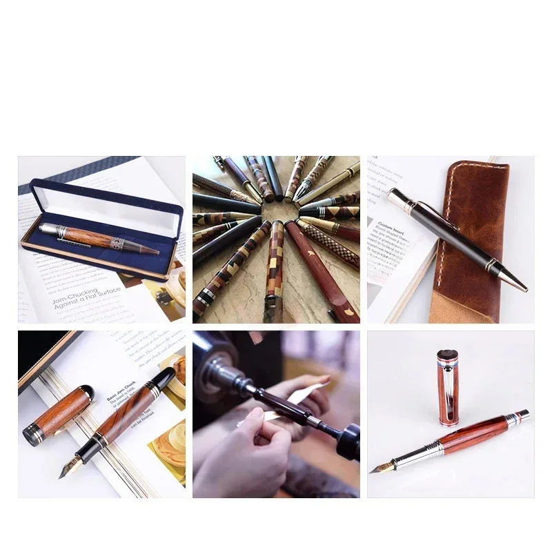 

Mini Woodworking Lathe Machine for DIY Pen Making Wooden Beads Processing Hand String Craft Small Tools for Home Workshop